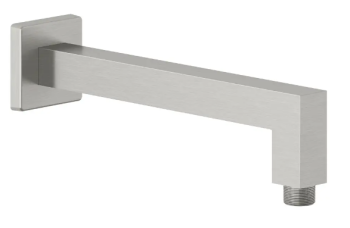  - KLUDI A-QA ramię prysznicowe 24 cm nikiel szczotkowany 66543N500 - 66543N5-00 - Łazienki Szydłowski