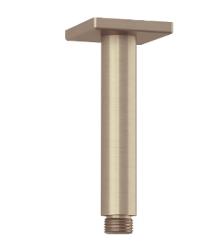  - KLUDI A-QA Ramię prysznicowe sufitowe 15 cm brąz szczotkowany 66535N100 - 66535N1-00 - Łazienki Szydłowski