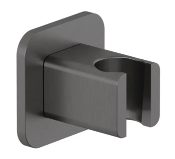  - KLUDI A-QA ścienny uchwyt natryskowy czarny szczotkowany 65558N200 - 65558N2-00 - Łazienki Szydłowski