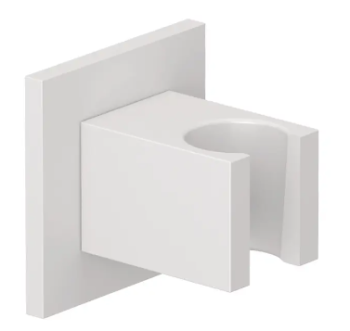  - KLUDI A-QA ścienny uchwyt natryskowy biały mat 655595300 - 6555953-00 - Łazienki Szydłowski