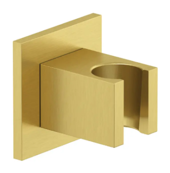  - KLUDI A-QA ścienny uchwyt natryskowy złoty szczotkowany 65559N000 - 65559N0-00 - Łazienki Szydłowski