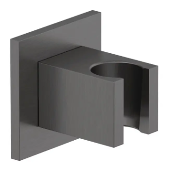  - KLUDI A-QA ścienny uchwyt natryskowy czarny szczotkowany 65559N200 - 65559N2-00 - Łazienki Szydłowski