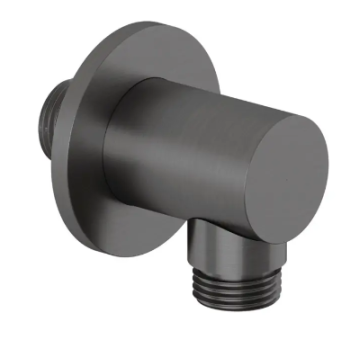  - KLUDI A-QA przyłącze kątowe do węża natryskowego czarny szczotkowany 65547N200 - 65547N2-00 - Łazienki Szydłowski