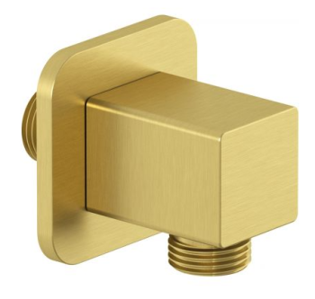  - KLUDI A-QA przyłącze kątowe do węża natryskowego złoty szczotkowany 65548N000 - 65548N0-00 - Łazienki Szydłowski