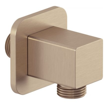  - KLUDI A-QA przyłącze kątowe do węża natryskowego brąz szczotkowany 65548N100 - 65548N1-00 - Łazienki Szydłowski