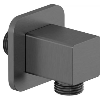  - KLUDI A-QA przyłącze kątowe do węża natryskowego czarny szczotkowany 65548N200 - 65548N2-00 - Łazienki Szydłowski