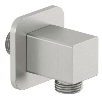  - KLUDI A-QA przyłącze kątowe do węża natryskowego nikiel szczotkowany 65548N500 - 65548N5-00 - Łazienki Szydłowski