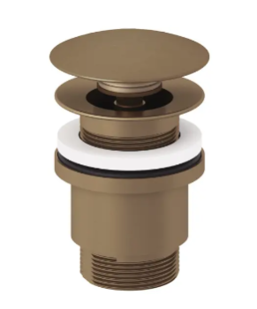  - KLUDI Korek PUSH-OPEN do umywalek z przelewem brąz szczotkowany 10426N100 - 10426N1-00 - Łazienki Szydłowski