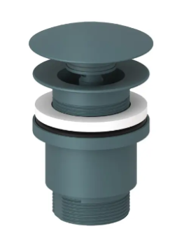  - KLUDI Korek PUSH-OPEN do umywalek z przelewem morski mat 10426O300 - 10426O3-00 - Łazienki Szydłowski