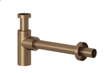  - KLUDI syfon butelkowy G 1 1/4 G 1 1/4 x 32 mm brąz szczotkowany 10020N100 - 10020N1-00 - Łazienki Szydłowski