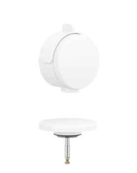  - KLUDI ROTEXA MULTI zestaw odpływowo-przelewowy biały mat 718265300 - 7182653-00 - Łazienki Szydłowski