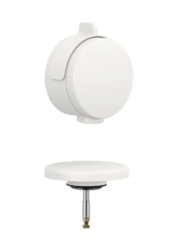  - KLUDI ROTEXA MULTI zestaw odpływowo-przelewowy jasny szary mat 71826O200 - 71826O2-00 - Łazienki Szydłowski