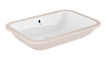  - KLUDI RESA umywalka ceramiczna 61,5 x 42,5 cm podblatowa biała 59W0343 - 59W0643 - Łazienki Szydłowski