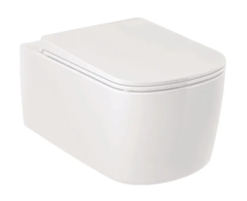  - KLUDI RESA S miska ceramiczna WC podwieszana bez deski sedesowej biały 27WCW0143 - 27WCW0143 - Łazienki Szydłowski