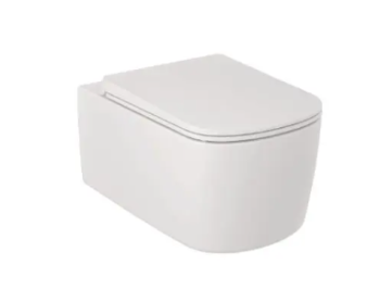  - KLUDI RESA S miska ceramiczna WC podwieszana bez deski sedesowej biały mat 27WCW0153 - 27WCW0153 - Łazienki Szydłowski