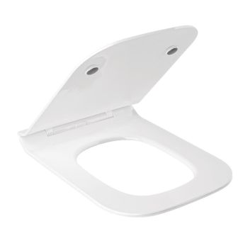  - KLUDI RESA C deska sedesowa WC w wersji slim biały 28WCS43 - 28WCS43 - Łazienki Szydłowski