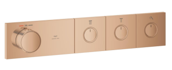  - GROHE-AQUA Tiles Termostat do montażu podtynkowego z 3 zaworami warm sunset 106866DA00 - 106866DA00 - Łazienki Szydłowski