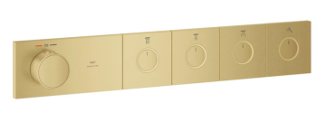  - GROHE-AQUA Tiles Termostat do montażu podtynkowego z 4 zaworami brushed cool sunrise  106867GN00 - 106867GN00 - Łazienki Szydłowski