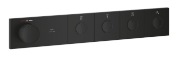  - GROHE-AQUA Tiles Termostat do montażu podtynkowego z 4 zaworami phantom black106867KF00 - 106867KF00 - Łazienki Szydłowski