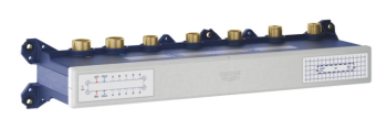  - GROHE-AQUA Tiles Podtynkowy termostatyczny zawór mieszający z 5 zaworami 1068820000 - 1068820000 - Łazienki Szydłowski