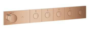  - GROHE-AQUA Tiles Termostat do montażu podtynkowego z 5 zaworami warm sunset106868DA00 - 106868DA00 - Łazienki Szydłowski