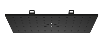  - GROHE-AQUA Rainshower Tiles Osłona deszczownicy sufitowej Duo 33,4 x 33,4 cm phantom black 104987KF00 - 104987KF00 - Łazienki Szydłowski