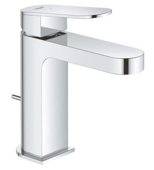  - GROHE-Plus bateria umywalkowa S-Size funkcja ES z EcoJoy, z zestawem odpływowym z cięgnem, chrom 23870004 - 23870004 - Łazienki Szydłowski