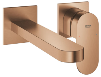 - GROHE-Plus bateria umywalkowa rozmiar L, wysięg 20,3 cm kolor brushed warm sunset 29306DL4 - 29306DL4 - Łazienki Szydłowski