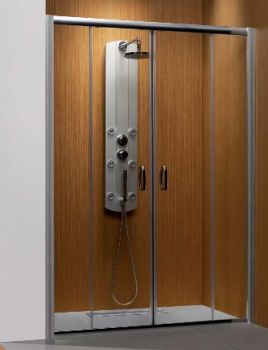 - RADAWAY Premium Plus DWD 1600 Drzwi wnękowe 1600x1900 mm szkło przejrzyste z powłoką Easy Clean, chrom 333630101N - 33363-01-01N - Łazienki Szydłowski