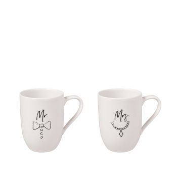  - Villeroy&Boch Statement Zestaw filiżanek i kubków 1016218407 - 1016218407 - Łazienki Szydłowski
