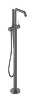  - HANSGROHE Tecturis S bateria wannowa, wolnostojąca czarny chrom szczotkowany 73440340 - 73440340 - Łazienki Szydłowski
