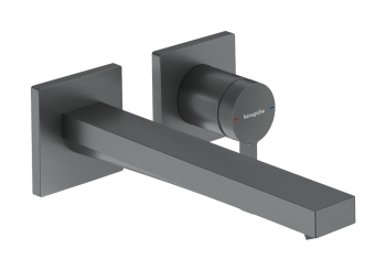  - HANSGROHE Tecturis E bateria umywalkowa z wylewką 22,5 cm czarny chrom szczotkowany 73051340 - 73051340 - Łazienki Szydłowski