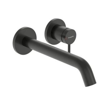  - HANSGROHE Tecturis S bateria umywalkowa z wylewką 22,5 cm czarny chrom szczotkowany  73351340 - 73351340 - Łazienki Szydłowski