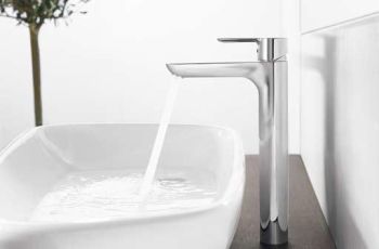  - HANSA LIGNA bateria umywalkowa wysoka chrom 06032203 - 06032203 - Łazienki Szydłowski
