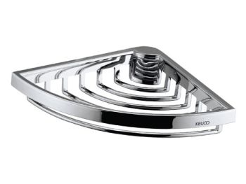 - KEUCO półka narożna 13,9 x 13,9 cm chrom 24943010000 - 24943010000 sk - Łazienki Szydłowski