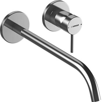  - HANSA PUBLIC Bateria umywalkowa ścienna, 300 mm chrom 57952171 - 57952171 - Łazienki Szydłowski