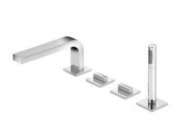 KEUCO EDITION 11 Bateria wannowa 18cm, chrom 51130010100 51130010100 od 