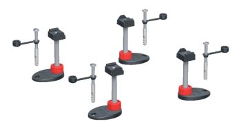  - TECE Stopki montażowe 92-139 mm, komplet 4 szt. 660003 - 660003 NB - Łazienki Szydłowski