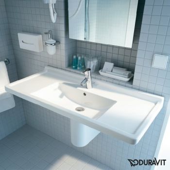  - DURAVIT Starck 3 Umywalka meblowa 105x48,5 cm, biały połysk 0304100000 - 0304100000 - Łazienki Szydłowski