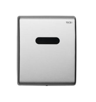- TECE Planus Mechanizm spłukujący elektroniczny do pisuaru zasilany bateryjnie 6V. stal nierdzewna szczotkowana 9242350 - 9.242.350 - Łazienki Szydłowski
