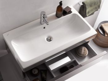  - GEBERIT iCON Umywalka 90x48,5 cm biała 124090000 - 124090000 - Łazienki Szydłowski
