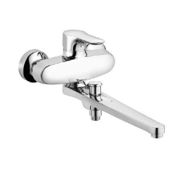  - KLUDI OBJEKTA Bateria wannowo-natryskowa chrom 324910575 - 324910575 - Łazienki Szydłowski