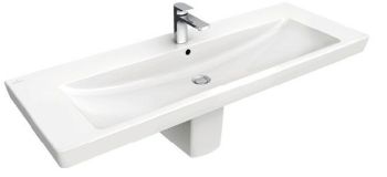 - VILLEROY&BOCH Subway 2.0 Umywalka meblowa 130 x 47cm biała z powłoką ceramicplus 7176D0R1 - 7176D0R1 - Łazienki Szydłowski