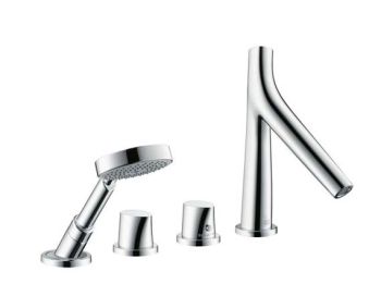 HANSGROHE Axor Starck Organic Bateria wannowa 4 otworowa termostatyczna chrom 12425000 12425000 od 