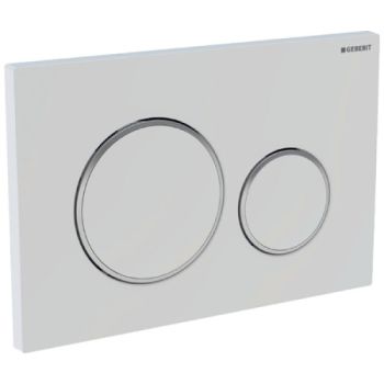 - GEBERIT Sigma 20 Przycisk spłukujący chrom błyszczący / matowy / błyszczący 115882KH1 - 115.882.KH.1 - Łazienki Szydłowski