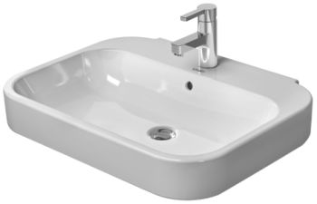 - DURAVIT Happy D.2 umywalka 65x50 cm biały połysk 2316650000 - 2316650000 - Łazienki Szydłowski