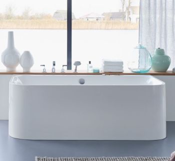  - DURAVIT Happy D.2 Wanna przyścienna z obudową 180x80 cm biały połysk 700318000000000 - 700318000000000 - Łazienki Szydłowski