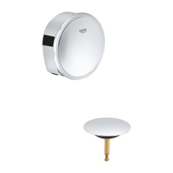 - GROHE-Talentofill zestaw napełniający, odpływowy i przelewowy do wanien chrom 19952000 - ostatnia sztuka - 19952000 - Łazienki Szydłowski