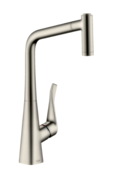 - HANSGROHE Metris M71 Bateria kuchenna kolor stal nierdzewna 14820800 - 14820800 - Łazienki Szydłowski