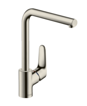 - HANSGROHE FOCUS bateria kuchenna kolor stal nierdzewna 31817800 - 31817800 - Łazienki Szydłowski
